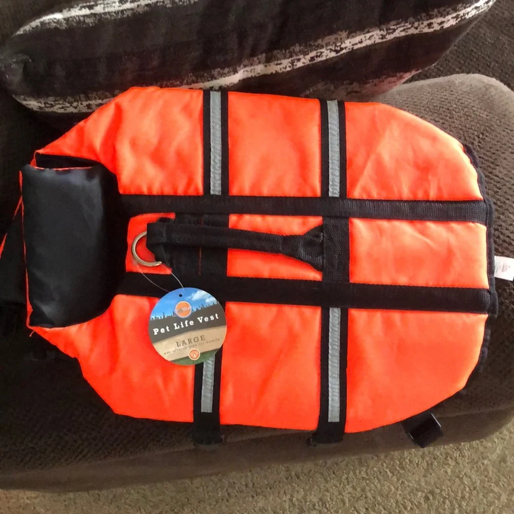 Brand new Large pet life vest